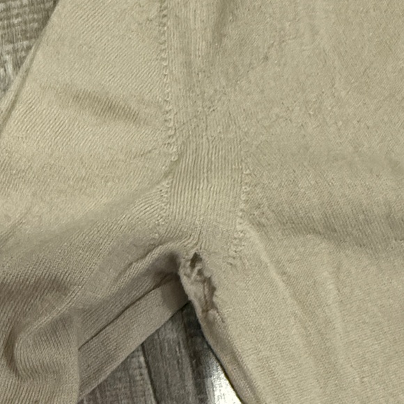 Beige V-Neck Sweater - Picture 2 of 4